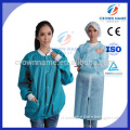 disposable Nonwoven women lab coat